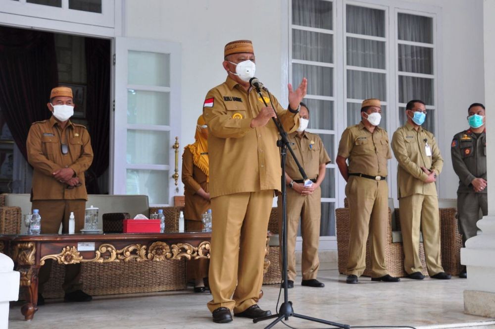 Gubernur Gorontalo Rusli Habibie Pamit ke ASN Jelang Pensiun