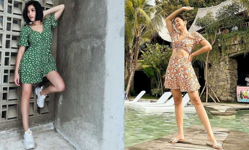 Kece ketika Traveling! 10 Adu Gaya Bunga Zainal Vs Jessica Iskandar
