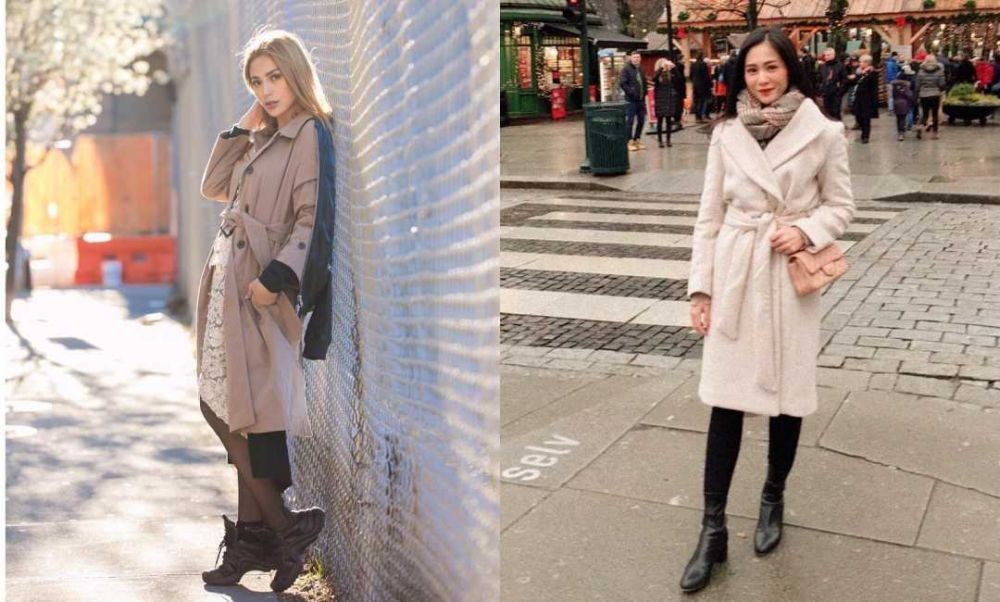 Kece ketika Traveling! 10 Adu Gaya Bunga Zainal Vs Jessica Iskandar
