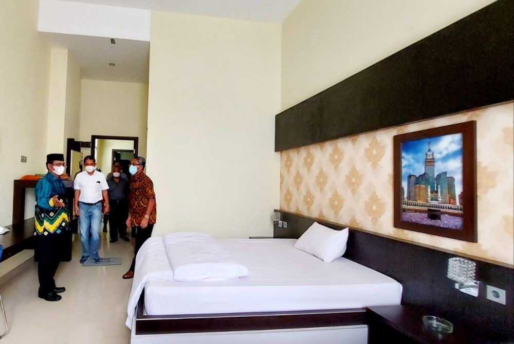 5 Wisma di Asrama Haji Makassar Disiapkan untuk Isolasi Pasien COVID