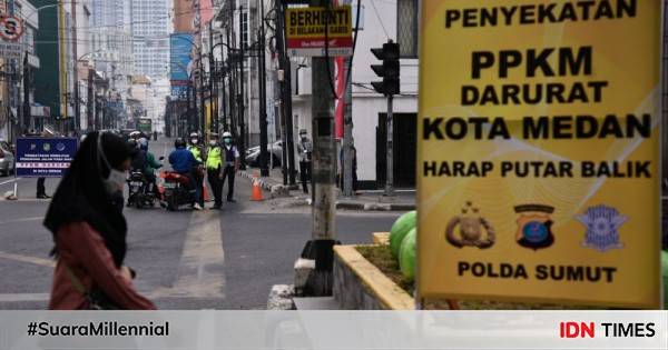 Daftar Daerah PPKM Level 3 Di Jawa-Bali Saat Perpanjangan