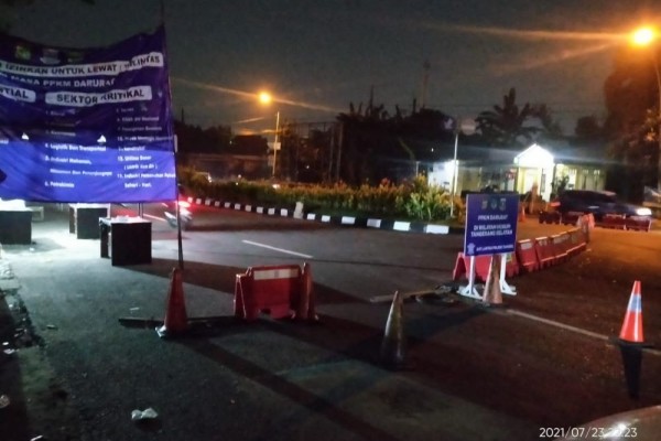 Sidak Posko PPKM di Tangsel, Ombudsman: Kosong Tak Dijaga