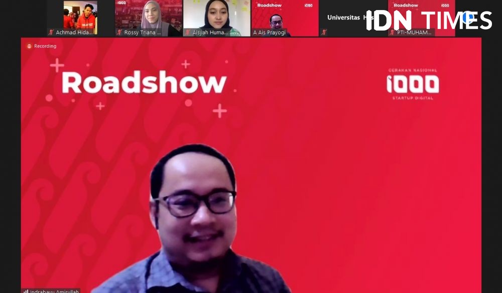 Roadshow 1000 Startup Digital di Unhas, Berbagi Tips Gigih Merintis