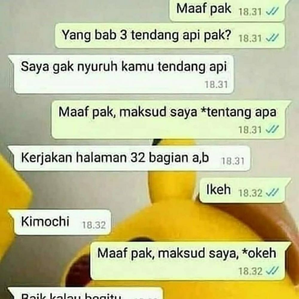 10 Chat Kocak Tanya Teman Tapi Salah Ketik Bingung Gak Tuh