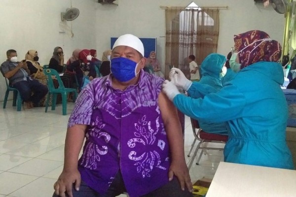 Tokoh Agama dan Pengurus MUI Binjai Jalani Vaksinasi Tahap Kedua
