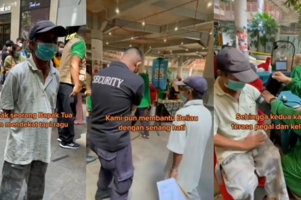 Viral, Kakek di Makassar Bersepeda 15 Km untuk Divaksin