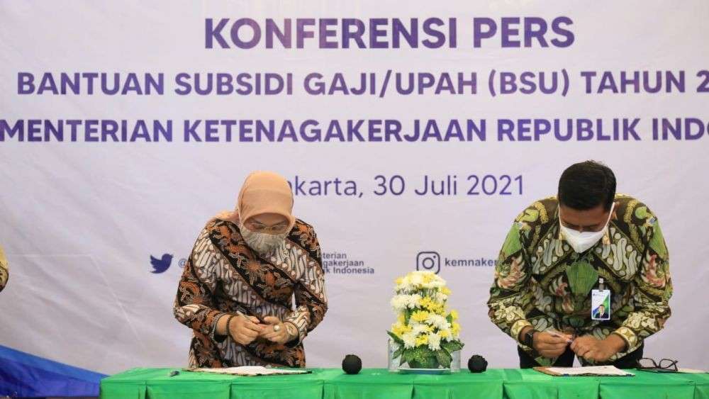 InI Harapan Menaker Akan Bantuan Subsidi Upah Pekerja