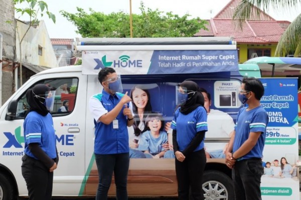 XL Axiata: Pengguna Internet Rumah di Bandung Raya Naik 200 Persen