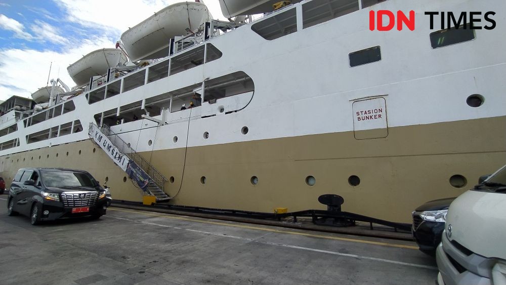 Mulai Besok, OTG COVID di Makassar Sudah Bisa Isolasi di Kapal Umsini