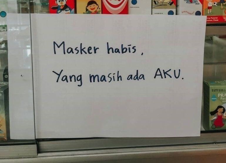 Penuh PHP, Pengumuman Stok Barang Kosong Bikin Pembeli Keki