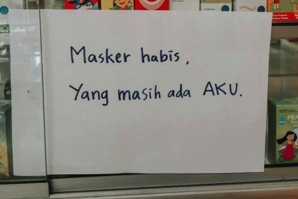 Penuh PHP, Pengumuman Stok Barang Kosong Bikin Pembeli Keki