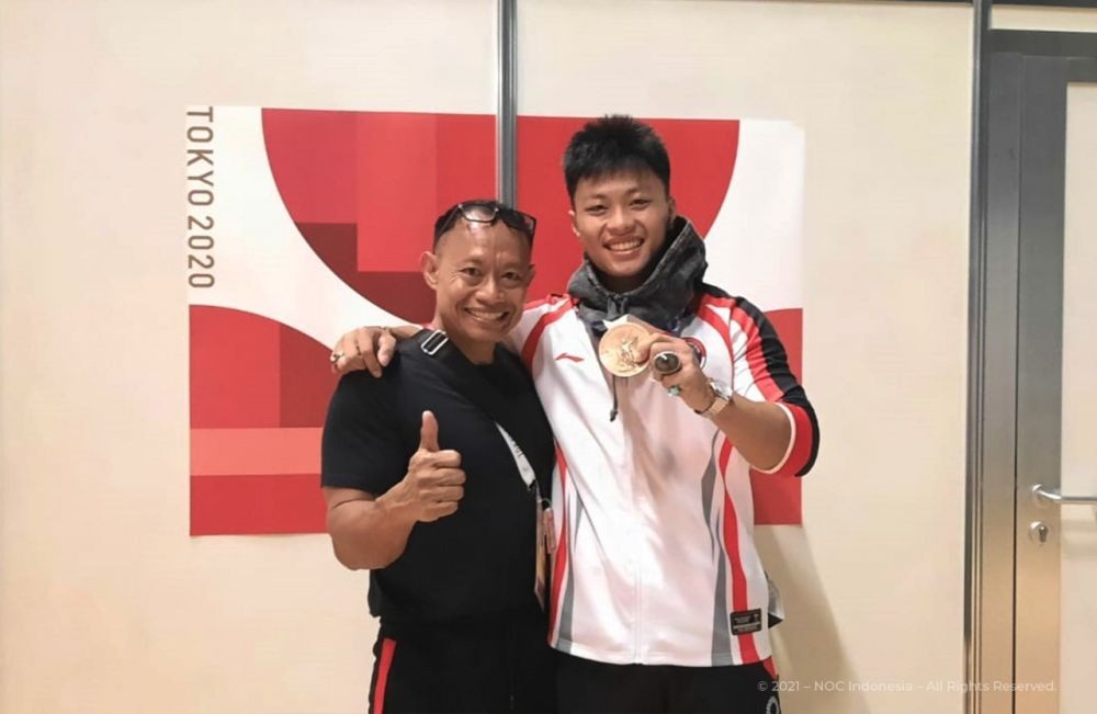 Momen Rahmat Erwin Lifter Andalan Sulsel Sabet Medali Emas Asian Games