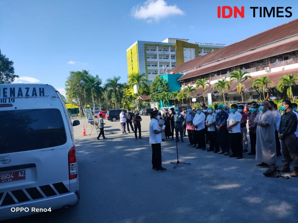 Wali Kota Balikpapan Lepas Jenazah Dokter yang Tewas Terpapar COVID-19