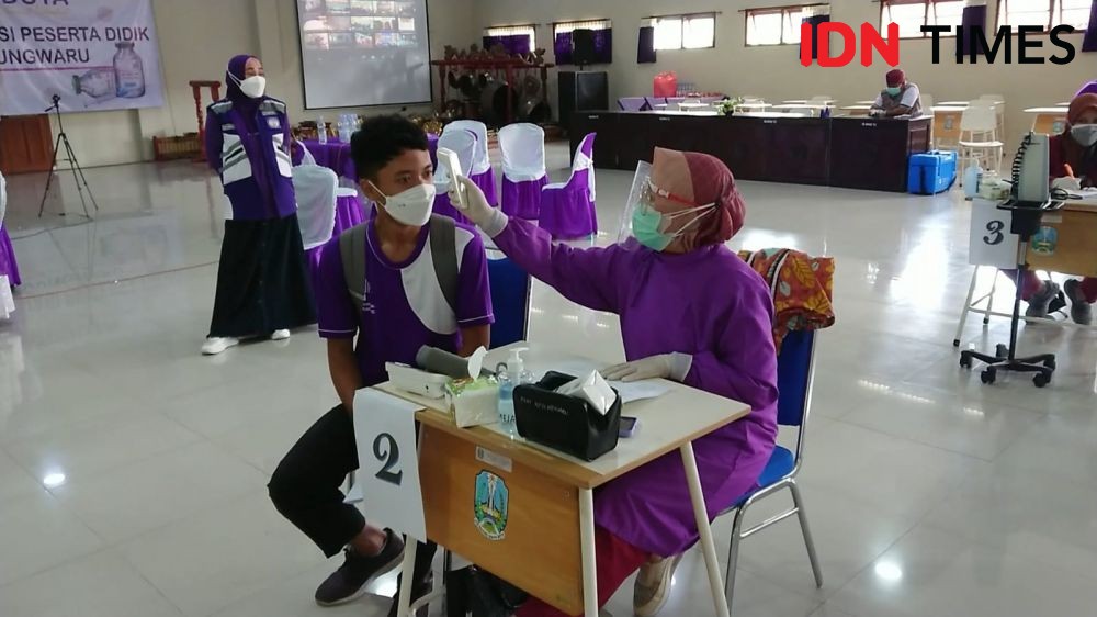 Kurang Fit, 28 Pelajar SMA di Tulungagung Batal Vaksinasi