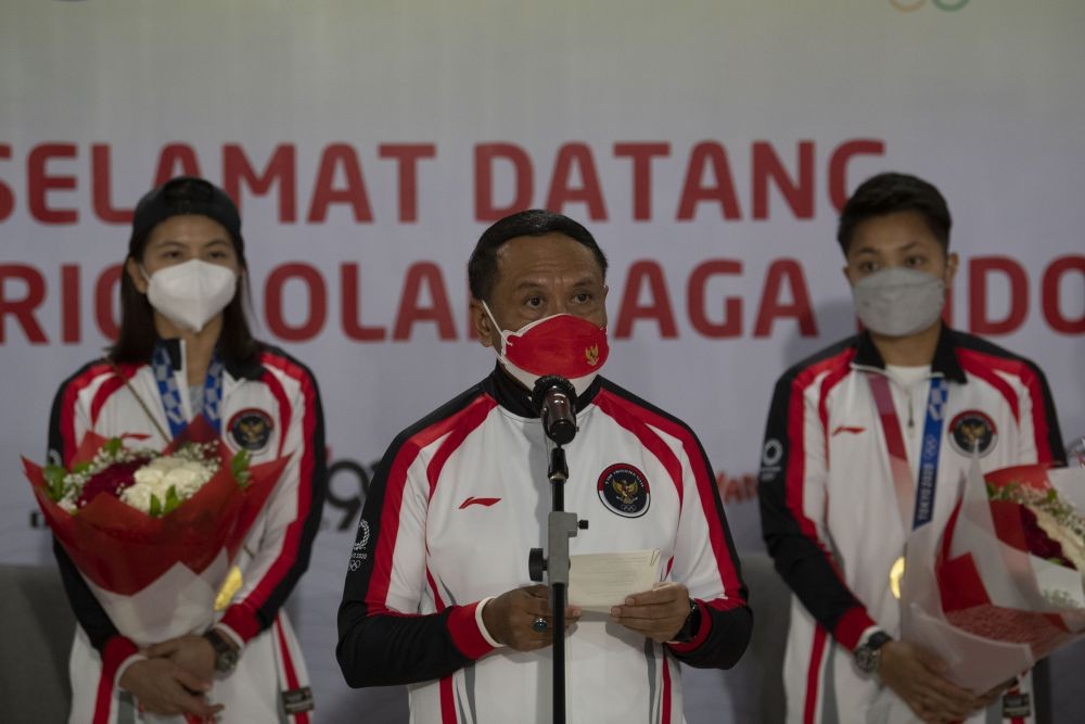 8 Potret Kedatangan Kontingen RI di Bandara Soekarno-Hatta