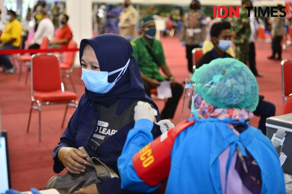 Kasus Tinggi, Panglima TNI dan Kapolri Tinjau Vaksinasi di Balikpapan