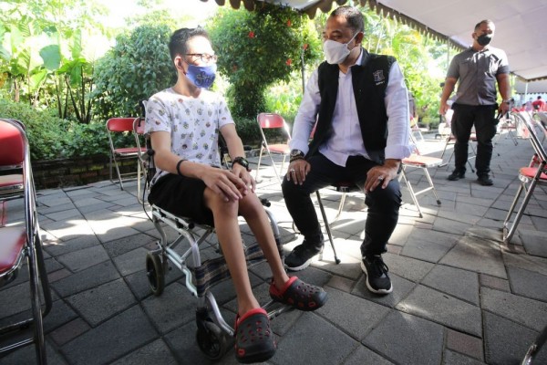 Kebut Vaksinasi Surabaya, Sekitar 4 Ribu Anak Difabel Belum Divaksin