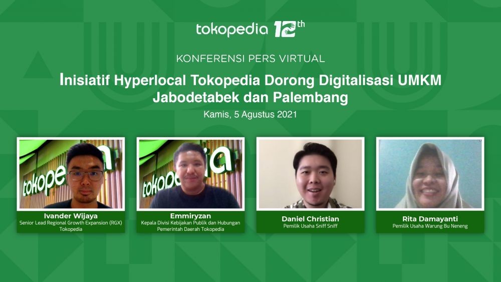 Inisiatif Hyperlocal, Cara Tokopedia Dorong UMKM Palembang Go Digital