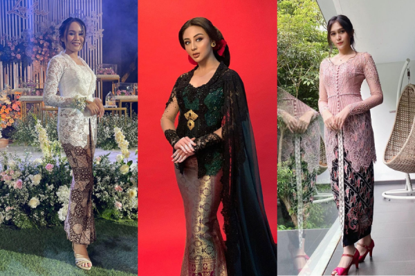 14 Kompilasi Kebaya Sahabat Lesti Kejora, Semuanya Anggun dan Membuai