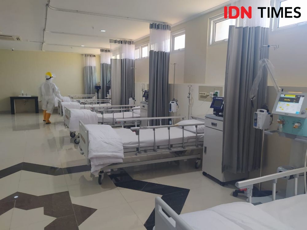 Molor! RS Darurat COVID-19 Asrama Haji Lampung Masih Belum Beroperasi