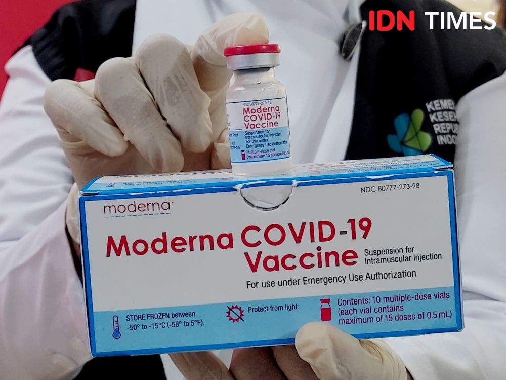 Vaksinasi Moderna untuk Tenaga Kesehatan di Aceh Mulai Dilakukan