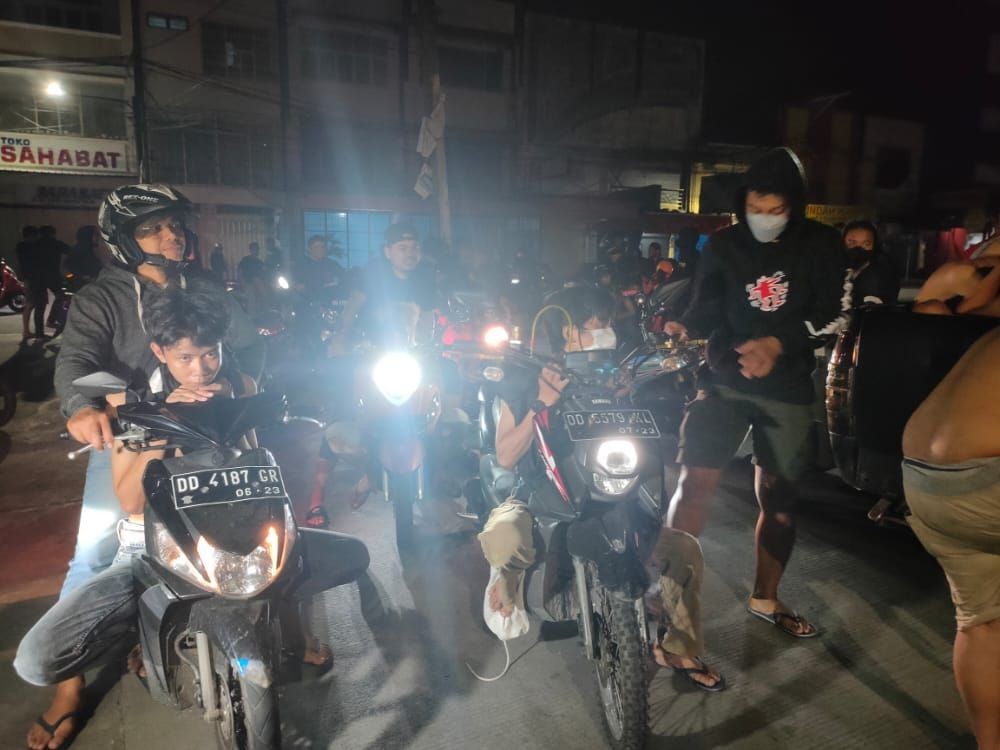 Penyergapan Tarung Jalanan di Makassar, Selebgram Ikut Ditangkap