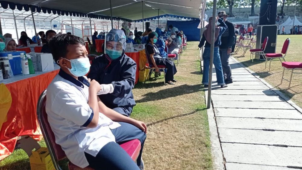 Vaksinasi Dosis 2 di Surabaya Digeber di 67 Lokasi