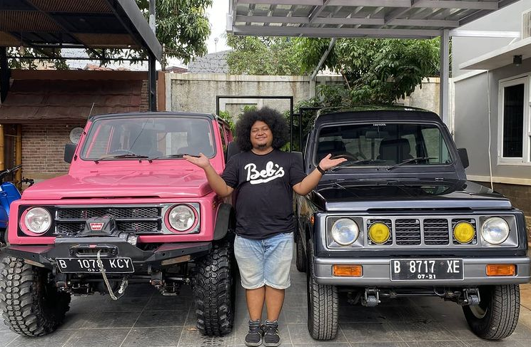 Suka Main Lumpur! 7 Potret Miyabi, Jimny Pink Kesayangan Babe Cabita