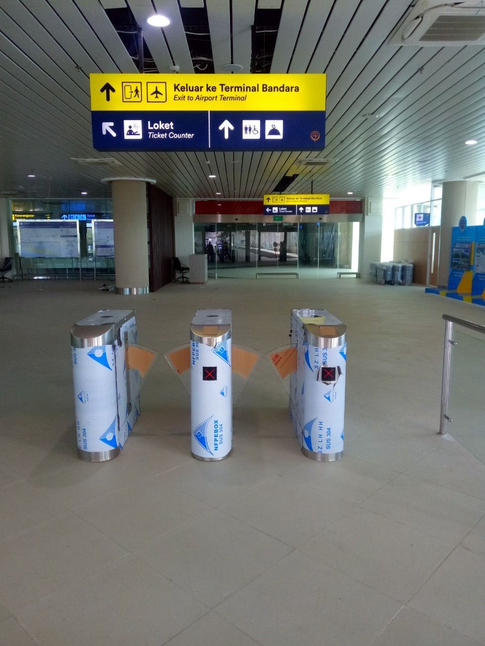 Stasiun Bandara YIA Didesain dengan Pernak-pernik Khas Yogyakarta