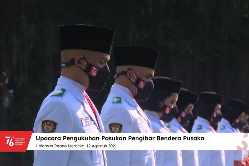 Daftar 68 Paskibraka Yang Bertugas Di Istana Pada 17 Agustus