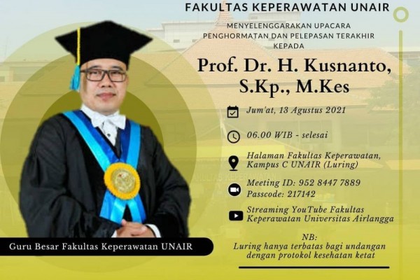 Lagi, Guru Besar Unair Meninggal Dunia Akibat COVID-19