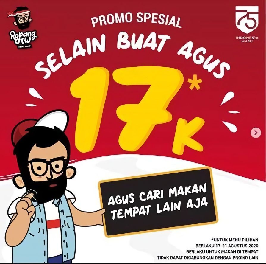 10 Promo Spesial 17 Agustus Ini Bikin Terkecoh, Teliti Baca!