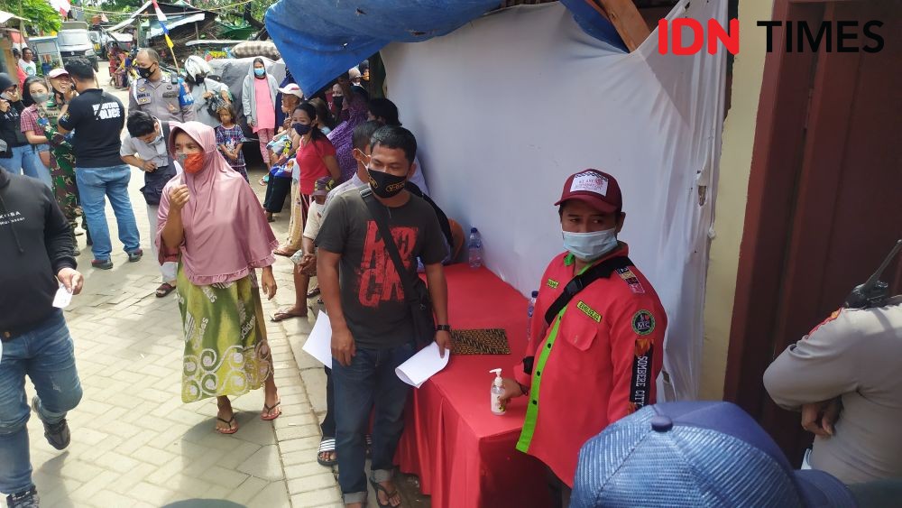 Melihat Antusiasme Warga 'Kampung Narkoba' Makassar Ikut Vaksinasi