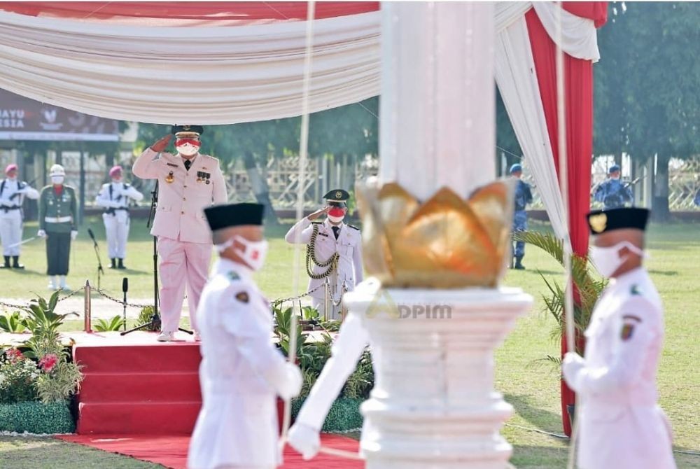 Upacara Proklamasi Kemerdekaan di Lampung, Ini Pesan Gubernur Arinal