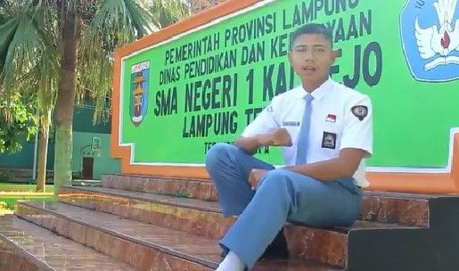 Profil Ridho Hafidzar Armadhani, Paskibraka Nasional asal Lampung