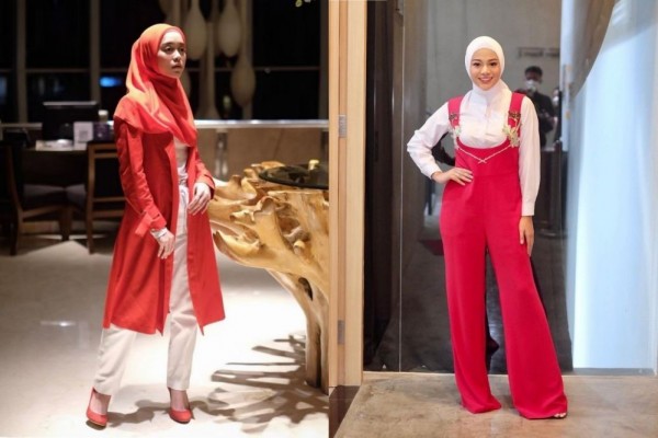 9 Adu Gaya Lesti Kejora Vs Aurel Hermansyah, Hijabers Muda Hits!