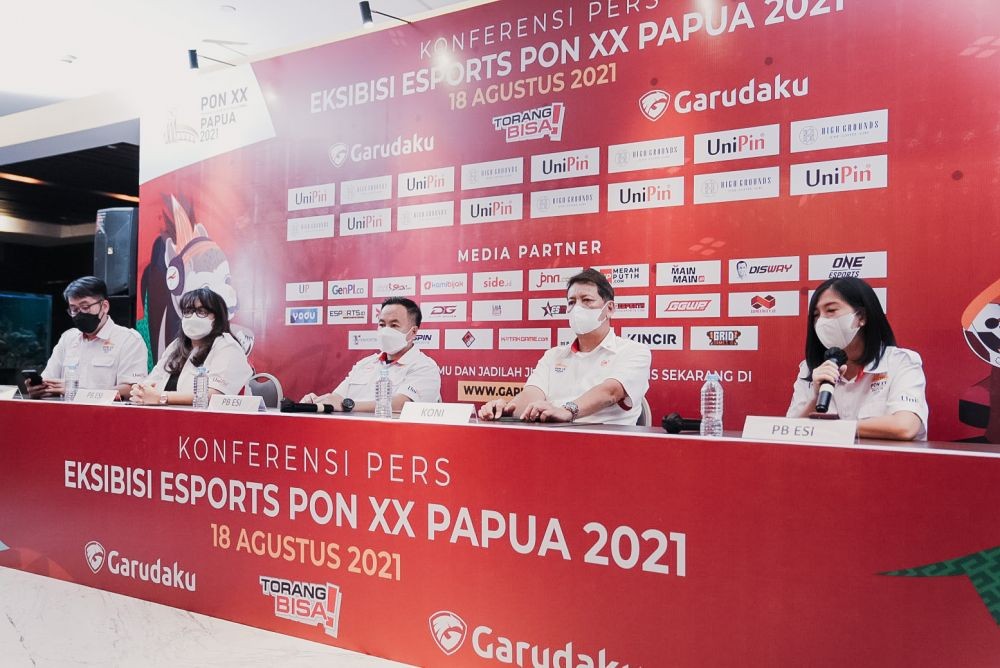 E-sports Jadi Cabor Eksibisi di PON XX Papua 2021
