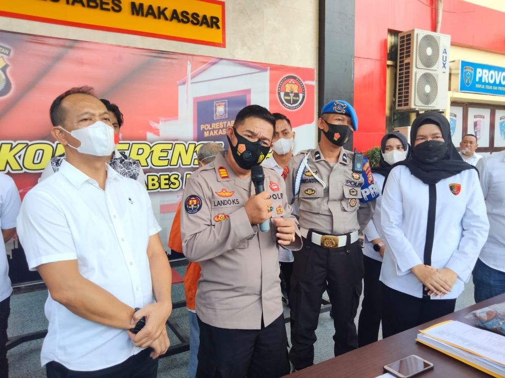 Resmob Polsek Panakkukang Makassar Tangkap Pembawa-Pembuat Busur Panah