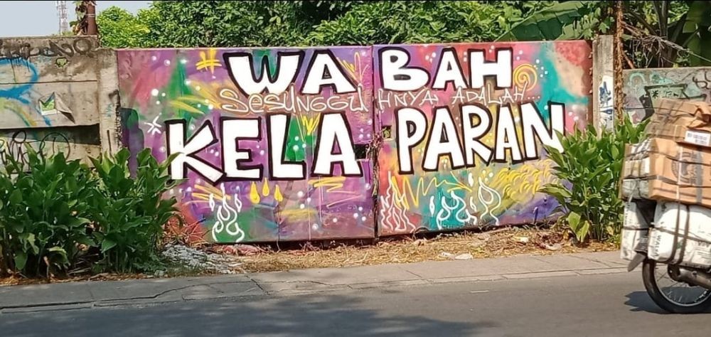 Lagi! Mural Berbau Kritikan Muncul di Kota Tangerang
