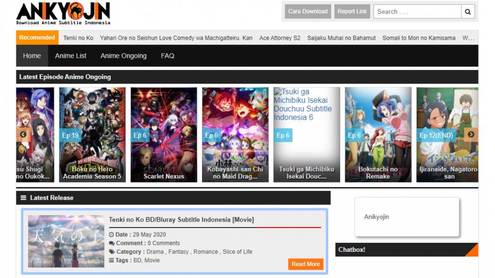 7 Website Nonton Anime Legal Yang Populer di Indonesia - Ruangan Info