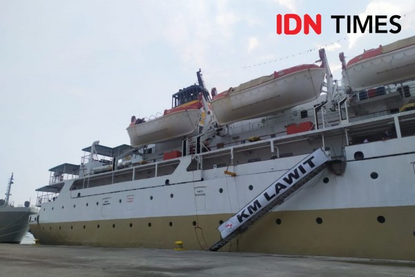 KM Lawit dan RS Darurat COVID-19 Asrama Haji Lampung Sudah Beroperasi