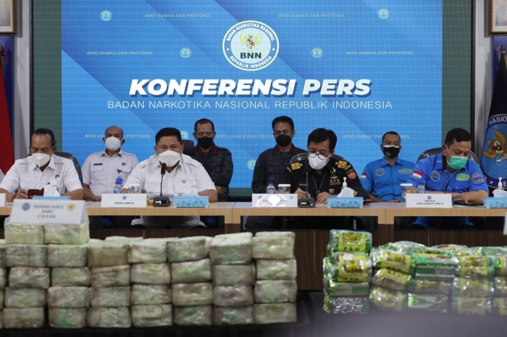 BNN dan Bea Cukai Gagalkan Penyelundupan 324,3 Kg Sabu-sabu ke Aceh