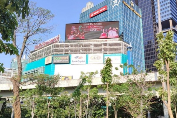Potret Greysia/Apriyani Cs Hiasi Pusat Jakarta