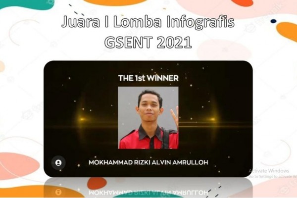 Bikin Poster Peran Zakat saat COVID-19, Alvin Raih Juara 1 Nasional