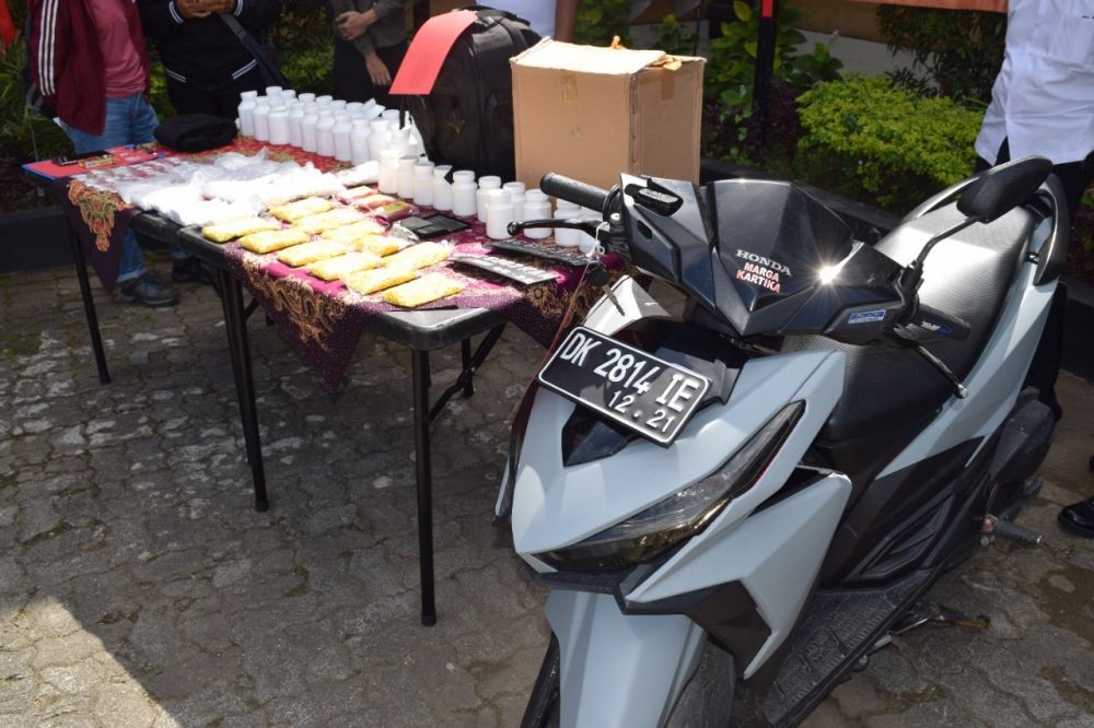 Polisi Sita 30 Ribu Pil Koplo di Tabanan, Berlogo Y dan ADM