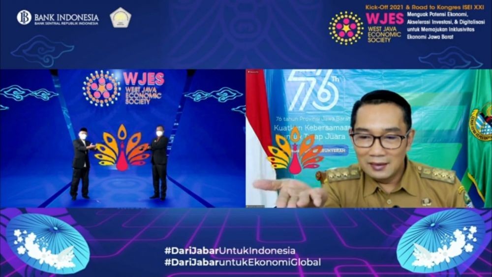 76 Ekonom Berikan Buah Pemikirannya pada Acara WJES 2021