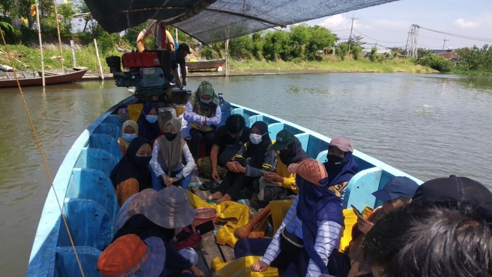 Duh! Mangrove Surabaya Dipenuhi Sampah Plastik