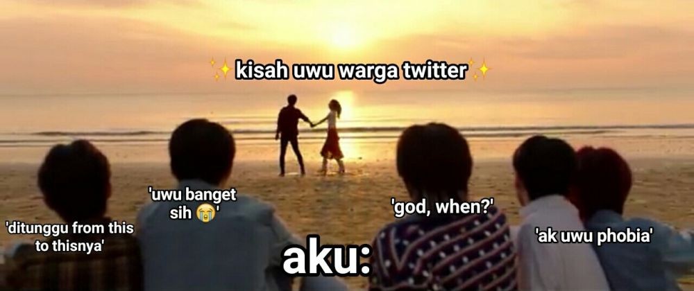 10 Meme Kocak Iri Lihat Cerita Uwu Orang Lain Ini Bikin Ngelus Dada