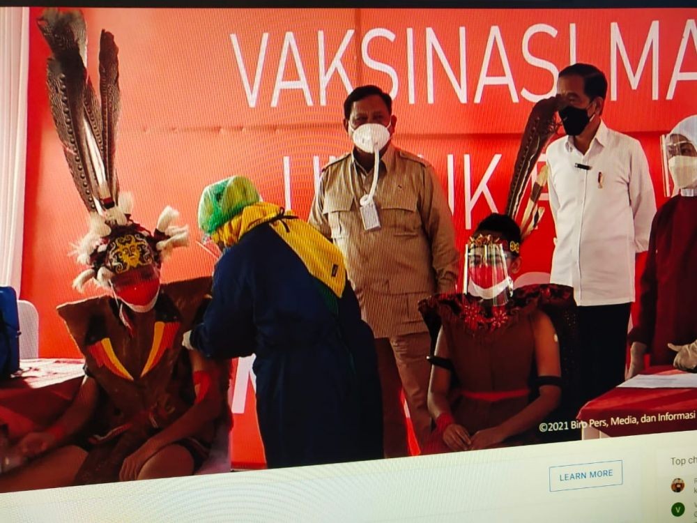 Datang ke Kaltim, Jokowi Janji akan Tambah Pasokan Vaksin COVID-19 