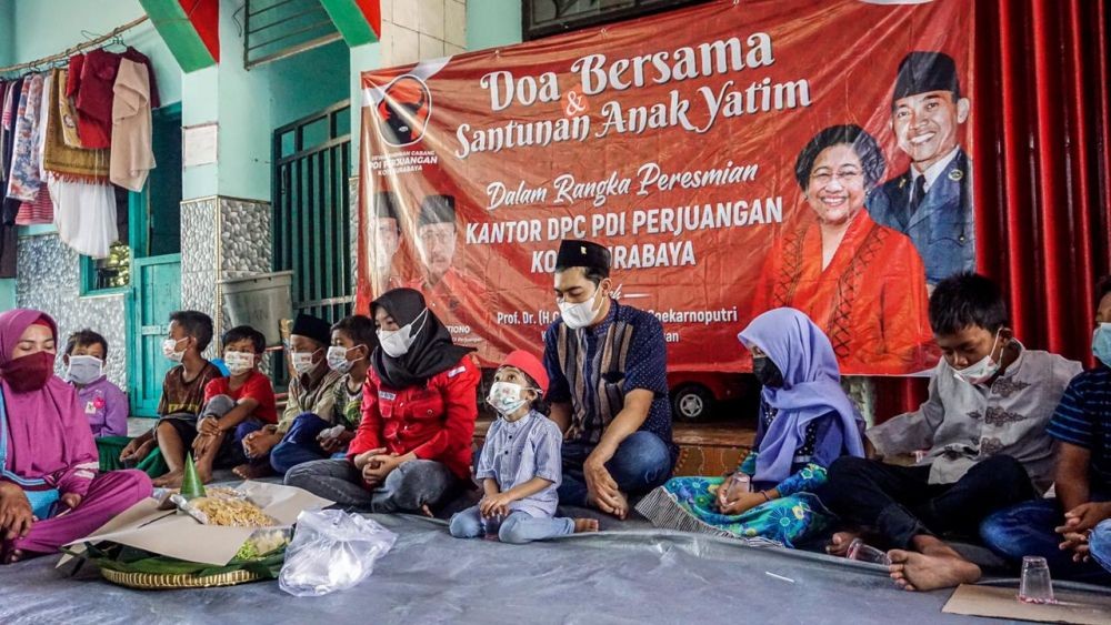 Diresmikan Megawati, PDIP Surabaya Punya Kantor Tetap